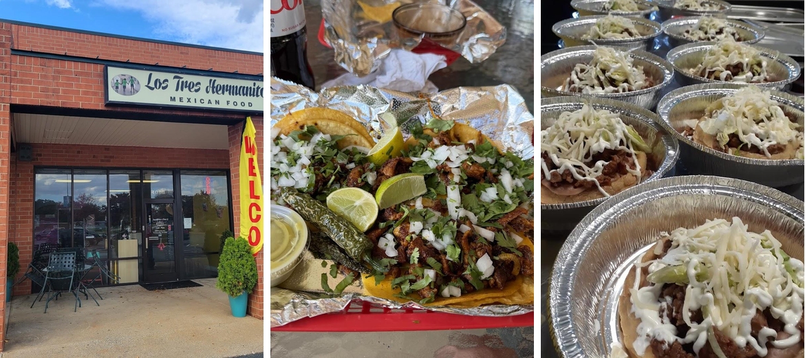 Los Tres Hermanitos Menu