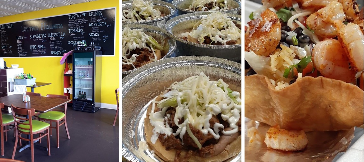 Los Tres Hermanitos Menu